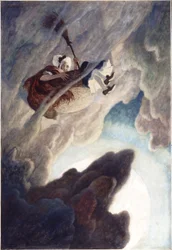The Old Woman Tost Up in a Bucket, 1940